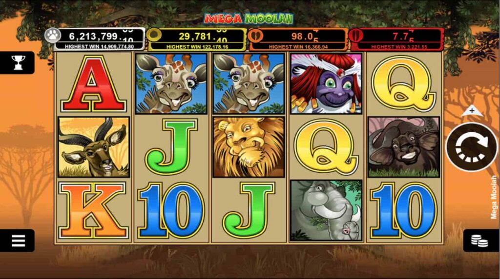 mega moolah slot