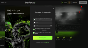 Rejestracja w Betovo