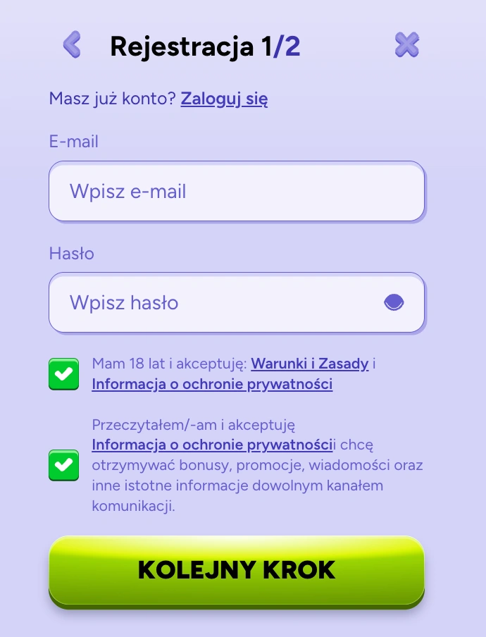 spinbara rejestracja