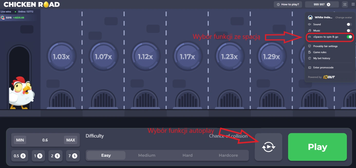 chicken road autoplay