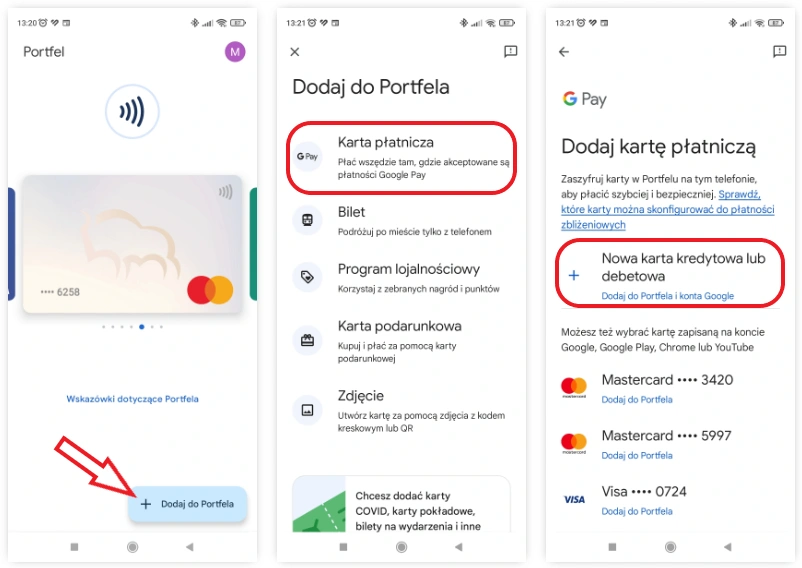 konfiguracja google pay