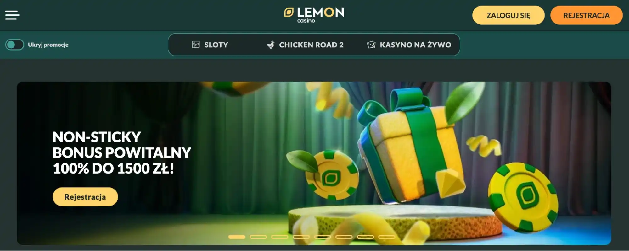 lemon casino bonus powitalny