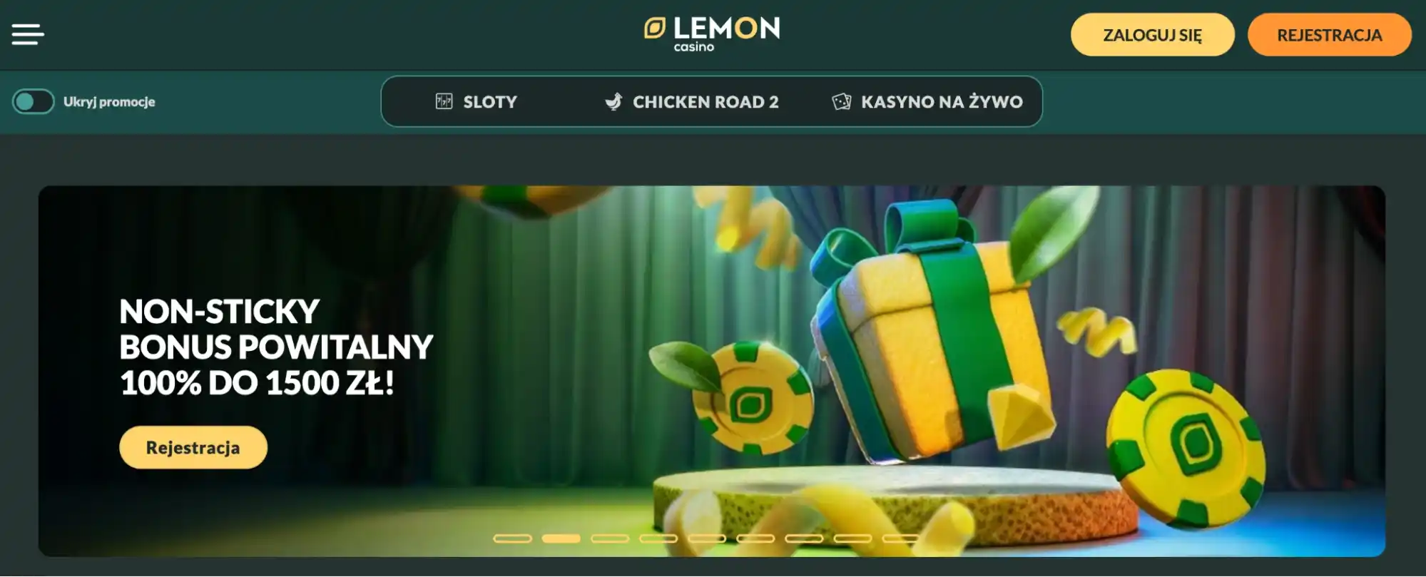 lemon casino bonus powitalny