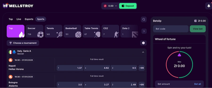 mellstroy casino sport