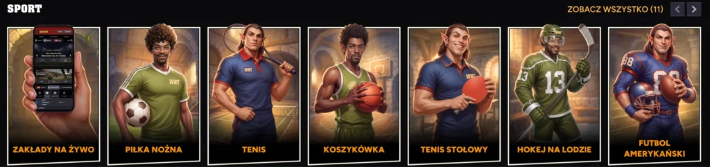 winito casino zakłady sportowe