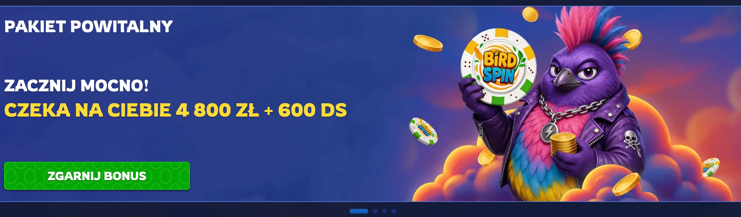birdspin pakiet powitalny